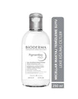 Bioderma Pigmentbio H2O Micellar Makeup Remover for Sensitive Skin - 8.45 fl oz Gentle Skincare Bioderma Pigmentbio H2O Micellar Makeup Remover - Gentle Skincare micellar makeup remover, sensitive skin care, hyperpigmentation treatment, Bioderma Pigmentbio, makeup removal water, gentle skincare, azelaic acid, andrographis paniculata, non-irritating cleanser, convenient skincare, soothing skincare, micellar water, skincare for sensitive skin, makeup remover for hyperpigmentation