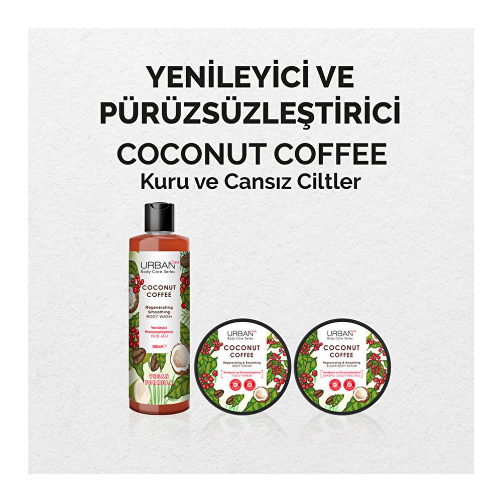 Urban Care Moisturizing Coconut Coffee Shower Gel - Nourishing Hydrating Body Wash for Dry Skin - view 8