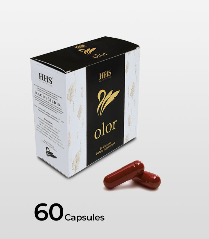 HHS Olor Herbal Diet Capsules β 60 Capsules | Matcha, Green Tea & L-Carnitine | Daily Energy Support