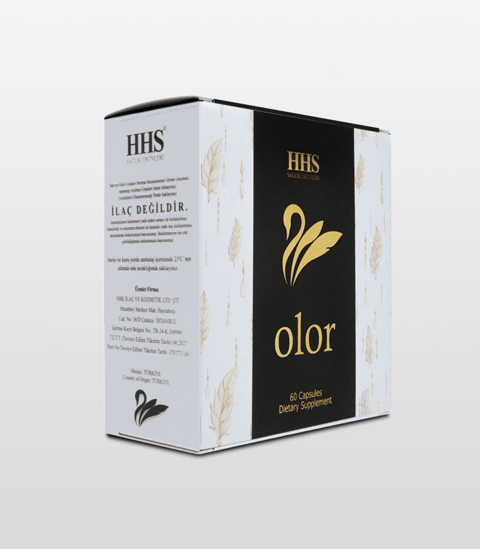 HHS Olor Herbal Diet Capsules β 60 Capsules | Matcha, Green Tea & L-Carnitine | Daily Energy Support
