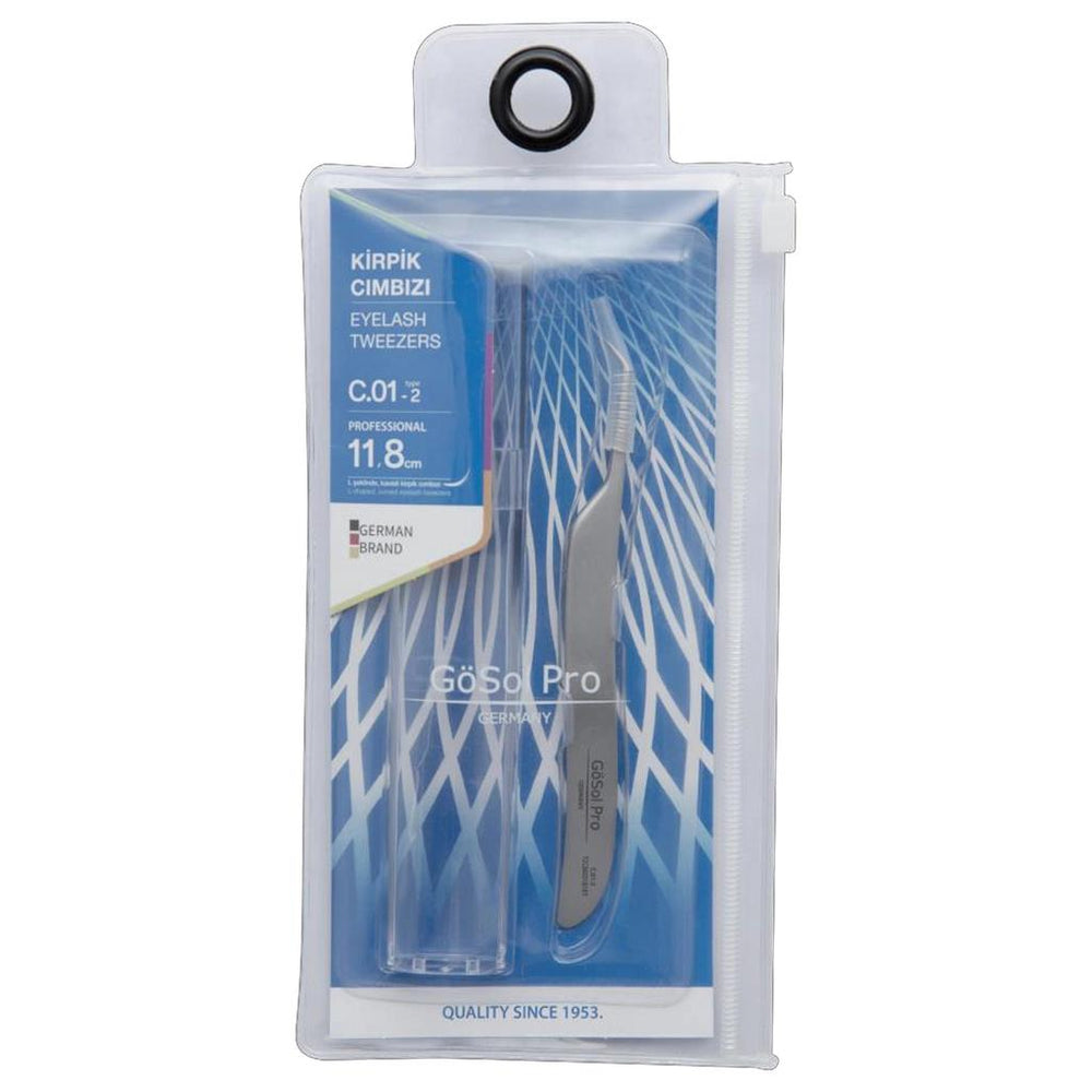 Gosol Eyelash Tweezers for Precision Application 11.8 cm