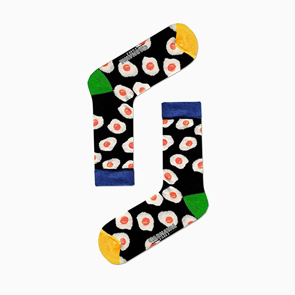 Carnaval Novelty Fast Food Socks Set - 5 Pairs of Comfortable Cotton-Themed Socks for Everyday Wear - view 8