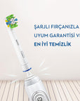 Oral-B Floss Action Replacement Toothbrush Heads (2-Pack) - MicroPulse Bristles, CleanMaximizer Technology - view 5