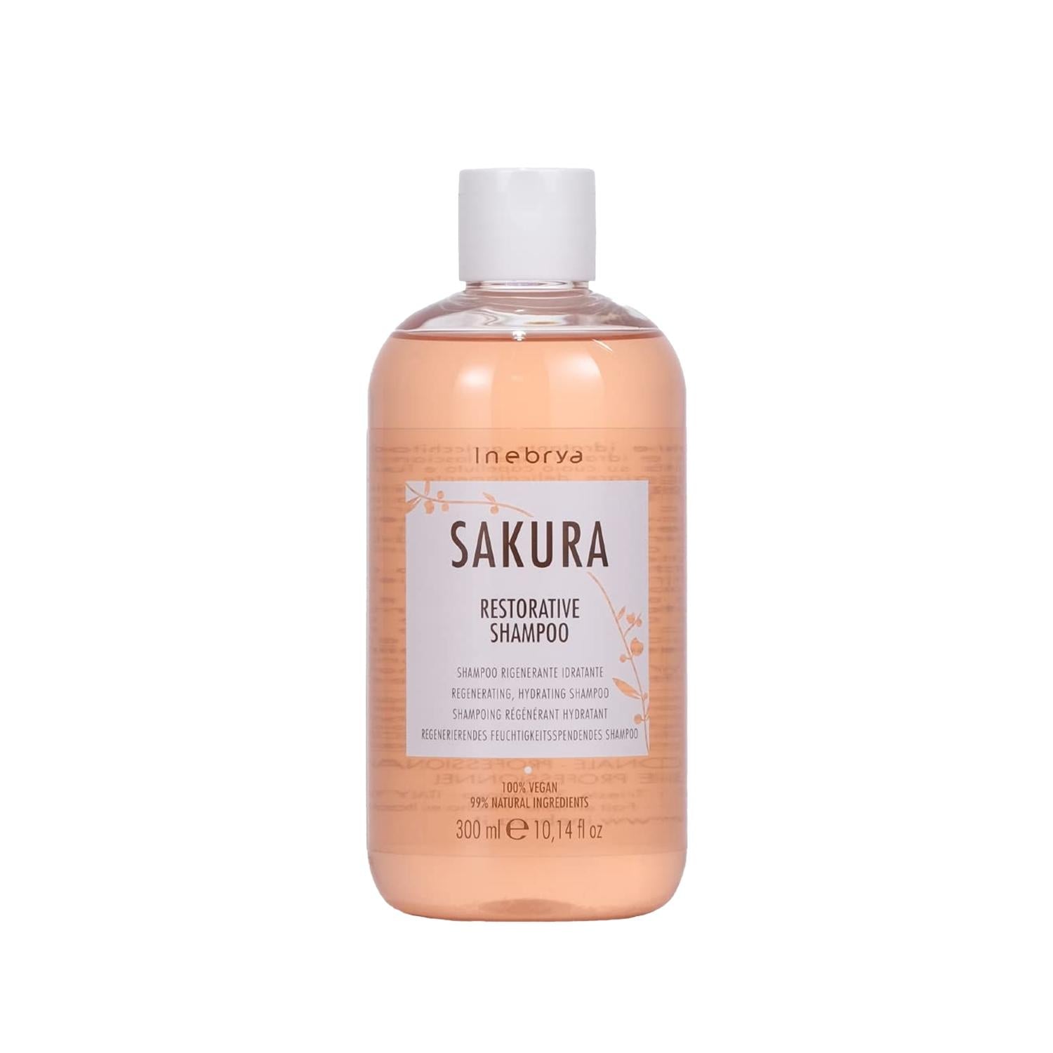 Inebrya Sakura Regenerating Shampoo - 300ml Nourishing Hair Repair with Cherry Blossom Formula Inebrya Sakura Shampoo for Hair Repair Regenerating Shampoo, Inebrya Sakura Şampuan, Hair Repair, 300 ml Shampoo, Sakura Cherry Blossom Hair Care, Hair Care Products, Nourishing Shampoo, Natural Hair Care, Damaged Hair Solution, Dry Hair Repair, Cherry Blossom Shampoo, Inebrya Hair Care, Regenerating Hair Products