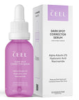 The Ceel Anti-Spot Skin Serum 30ml - Brightens, Evens Tone, Anti-Aging The Ceel Anti-Spot Serum - Brightens & Evens Skin Tone Anti-spot skin serum, Glutathione skin care, Alpha Arbutin for hyperpigmentation, Skin brightening serum, Anti-aging skin care products, Brightening serum, Hyperpigmentation treatment, Skin care for dark spots, Radiant skin, Even skin tone, Youthful complexion, Skin elasticity, Moisture retention, Facial serum, Advanced skin care