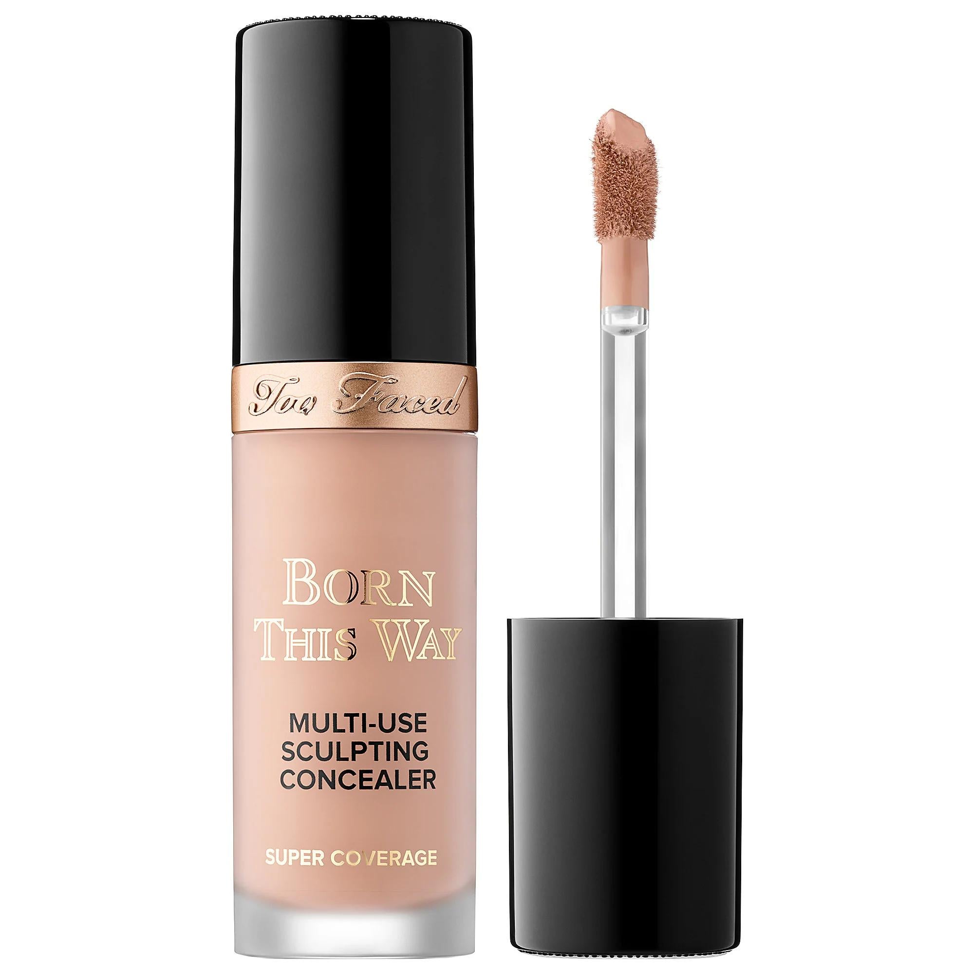 Born This Way Full Coverage Hyaluronic Acid Concealer: Natural Finish, Vegan & Cruelty-Free - Masks Imperfections, Hydrates, Long-Wearing Born This Way Concealer: Full Coverage, Natural Finish & Hydrating full coverage concealer, natural finish concealer, hyaluronic acid concealer, vegan concealer, cruelty-free concealer, non-comedogenic concealer, long-wearing concealer, hydrating concealer, Born This Way concealer, multi-use concealer, concealer, full coverage makeup, vegan makeup, cruelty-free makeup, na