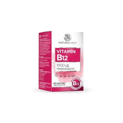 Naturalnest Vitamin B12 1000 mcg Methylcobalamin - 60 Vegan Tablets for Energy & Nerve Support Naturalnest B12: 1000 mcg Methylcobalamin for Vegan Energy Vitamin B12, B12 supplement, Methylcobalamin, Vitamin B12 1000 mcg, B12 tablets, vegan B12 supplement, methylcobalamin B12, B12 for vegetarians, Vitamin Supplement, Energy Supplement, Nerve Support, Vegan, Vegetarian, B12 Deficiency, methylcobalamin, B vitamins, health, wellness, supplements, vitamins, vegan vitamins, vegetarian vitamins, energy boost, ner