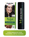 Palette Natural Hair Dye - Gece Mavisi (Night Blue) Permanent Hair Color with Natural Ingredients Palette Gece Mavisi Hair Dye - Natural & Long-Lasting Hair Dye, Natural Hair Color, Permanent Hair Dye, Palette Hair Color, Gece Mavisi Hair Color, Night Blue Hair Dye, Long-lasting Hair Color, Natural Ingredients Hair Dye, Hair Coloring, Beauty Products, Hair Care, Cosmetics