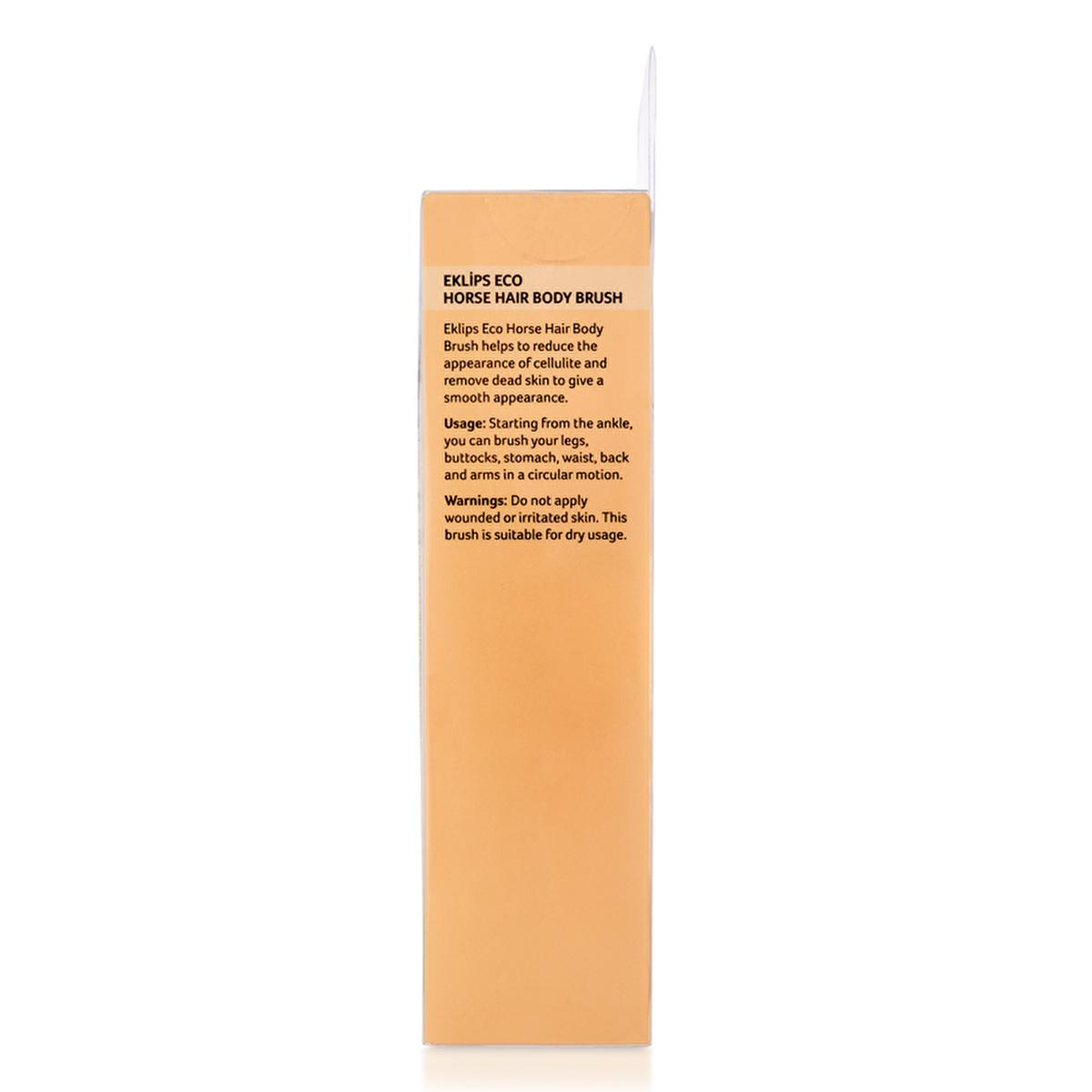Eklips Eco Natural Bristle Body Brush for Dry Brushing & Cellulite Reduction - Gentle Exfoliating Brush for Smooth Skin Eklips Eco Body Brush for Smooth Skin & Cellulite Reduction body brush, natural bristle brush, dry brushing, exfoliating brush, cellulite reduction, eco-friendly, skincare, self-care, skin maintenance, smooth skin, gentle exfoliation, sustainable skincare