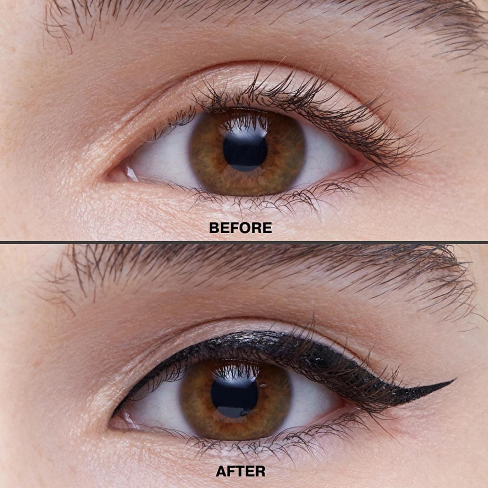 Influence Beauty Cyberwing Eyeliner 01 Jet Black with Precision Brush