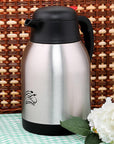 Cooker Stainless Steel Thermos 2L - Insulated Flask for Hot & Cold Drinks, Durable & Long-Lasting - view 3