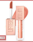 Maybelline Lifter Gloss: Hydrating Hyaluronic Acid Lip Gloss - Non-Sticky, Plumping Effect, Beautiful Amber Shade Maybelline Lifter Gloss: Hydrating Hyaluronic Acid Lip Gloss lip gloss, hyaluronic acid lip gloss, moisturizing lip gloss, lifting lip gloss, non-sticky lip gloss, Maybelline lifter gloss, amber lip gloss, lip care, lip hydration, lip plumper, smoothing lip gloss, comfortable lip gloss, non-sticky formula, hyaluronic acid, lifting effect, fuller lips, smooth lips, beauty, cosmetics, makeup, lip