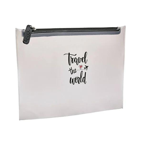 For Your Beauty Travel Toiletry Bag - TSA Approved Carry On, BPA-Free, Clear Organizer for Flight Essentials For Your Beauty Travel Toiletry Bag - TSA Approved, BPA-Free travel toiletry bag, carry on toiletry bag, flight toiletry bag, BPA-free travel bag, clear toiletry bag, small travel bag, TSA approved toiletry bag, travel bag, toiletry bag, carry-on bag, flight bag, BPA free, clear bag, small bag, TSA approved, travel organizer, travel accessories, travel essentials, airline approved, PVC bag, women's t