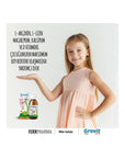 Ferr Pharma Grovit Kids Multivitamin Syrup for Children - Supports Growth & Immune System, 5.07 fl oz Ferr Pharma Grovit Kids Multivitamin Syrup - Supports Kids' Health multivitamin syrup for kids, children's nutritional supplement, pediatric vitamin syrup, kids health supplement, multivitamin for children, nutritional health, dietary supplement, growth support, immune system booster, L-Arginine, Calcium, Magnesium, vitamins, minerals, liquid supplement, easy to administer