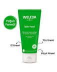 Weleda Skin Food: Intense Hydration & Nourishment for Dry, Damaged Skin | Natural Moisturizing Cream for Face, Hands, Elbows & Cracked Heels (2.54 fl oz) Weleda Skin Food: Dry Skin Moisturizer & Nourishing Cream Skin Food cream, Weleda Skin Food, dry skin moisturizer, nourishing skin cream, natural skincare for dry skin, intensive moisturizing cream, cracked heel treatment, elbow moisturizer, moisturizer, Violet extract, Chamomile extract, Calendula flower extract, beeswax formula, plant oils, face, hands,