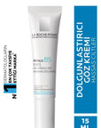 La Roche Posay Hyalu B5 Eye Cream - Anti-Wrinkle, Hyaluronic Acid Eye Care for Sensitive Skin, 0.51 fl oz La Roche Posay Hyalu B5 Eye Cream - Anti-Wrinkle & Hydrating La Roche Posay Hyalu B5 Eye Cream, Anti-wrinkle eye cream, Hyaluronic Acid eye care, Hypoallergenic eye cream, Under-eye wrinkle reduction, Eye cream for sensitive skin, La Roche Posay eye products, Anti-aging eye care, Dark circle reduction, Fine line reduction, Eye cream for daily use, Makeup primer eye cream, Skincare for all skin types
