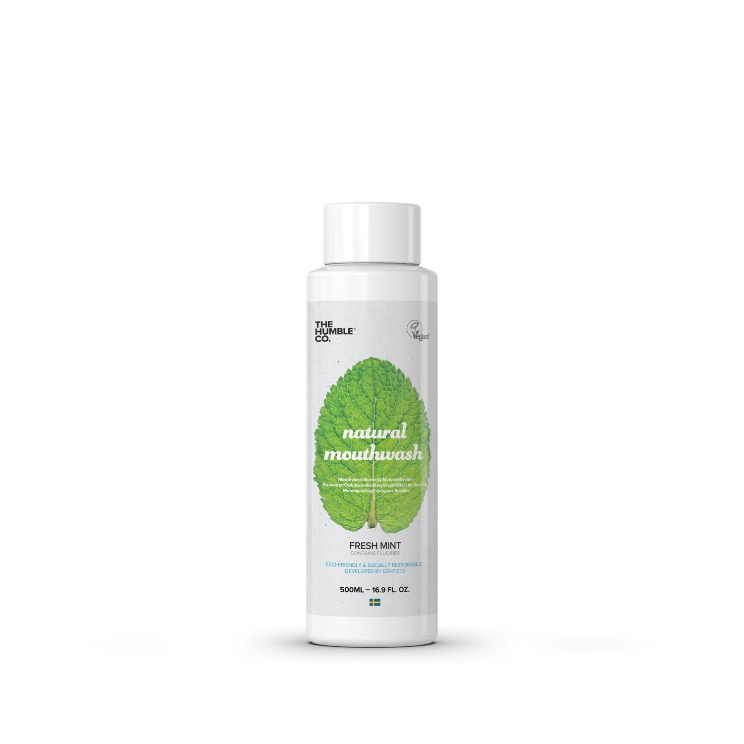 The Humble Adult Fresh Mint Mouthwash 500ml - Oral Hygiene, Refreshing Breath, 16.91 fl oz The Humble Fresh Mint Mouthwash - Oral Hygiene & Fresh Breath Mouthwash, Adult mouthwash, Fresh mint mouthwash, The Humble mouthwash, Oral hygiene products, Oral care, Fresh breath, Natural mouthwash, Healthy gums, Plaque reduction, Gingivitis prevention, Mint flavor mouthwash, Adult oral care, Hygiene routine, The Humble products