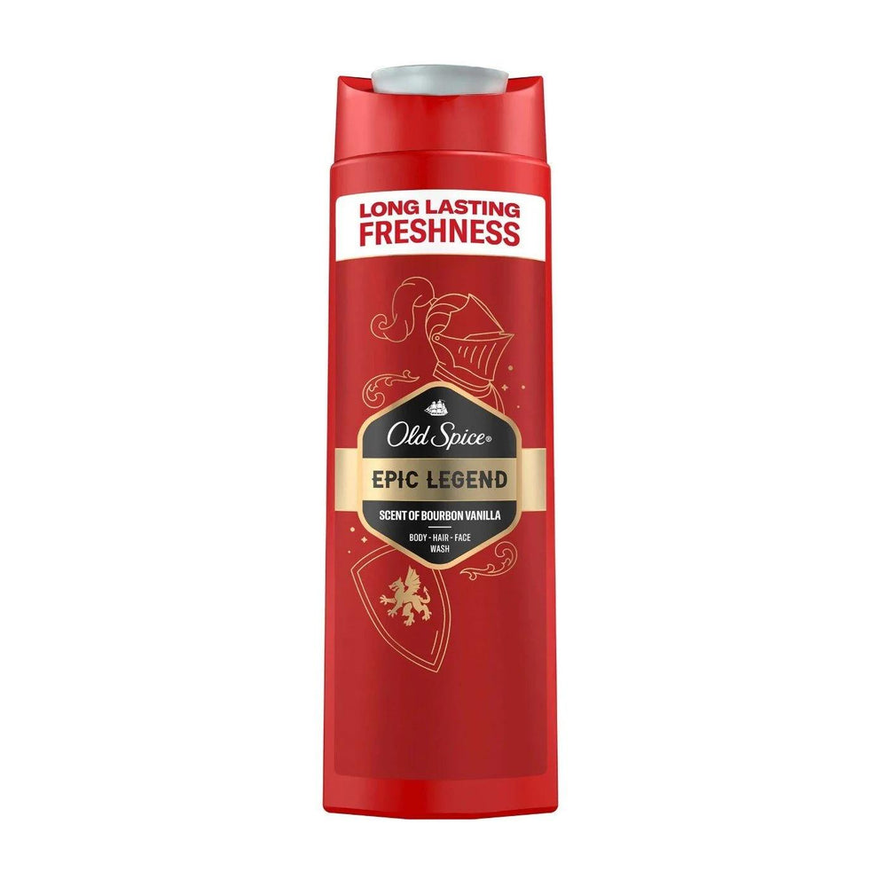 Old Spice Epic Legend Men's 2-in-1 Shower Gel & Shampoo 400 ml