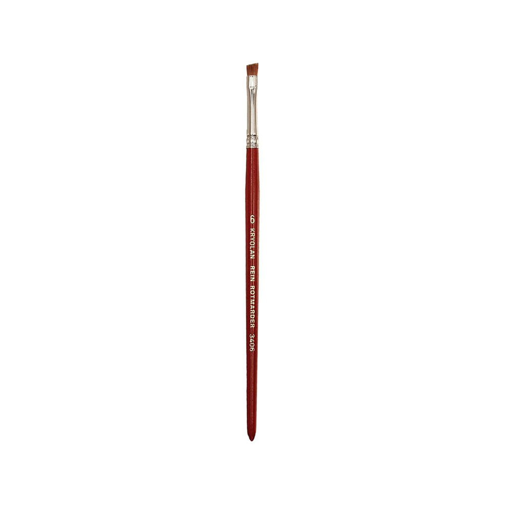 Kryolan Excellence Angular Makeup Brush 6