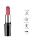 Lipstick - Pastel Nude Lipstick 525 - Moisturizing, Cruelty-Free & Dermatologically Tested - Lipstick