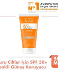 Avene Tinted Sunscreen Cream SPF50+ - Water-Resistant, Anti-Aging, Sensitive Skin Friendly Avene Tinted Sunscreen SPF50+ - Protect & Enhance Your Skin tinted sunscreen, SPF50+ sunscreen, dry skin sunscreen, sensitive skin sunscreen, Avène sunscreen, water-resistant sunscreen, anti-aging sunscreen, skincare, sun protection, cosmetics, beauty products, dermatologist tested, fragrance-free, non-comedogenic, eco-friendly packaging