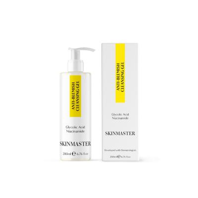 Skinmaster Anti-Blemish Cleansing Gel - Gentle Face Wash for Uneven Skin Tone, 6.76 fl oz Skinmaster Anti-Blemish Cleansing Gel - Gentle Face Wash Anti-Blemish Cleansing Gel, Skinmaster, Niasinamid, Glikolik, Face wash for uneven skin tone, Skincare, Blemish care, Acne treatment, Gentle face wash, Daily skincare, Vitamin B3, Uneven skin tone solution, Dark spot reduction, Hydrating face wash, Morning and evening skincare