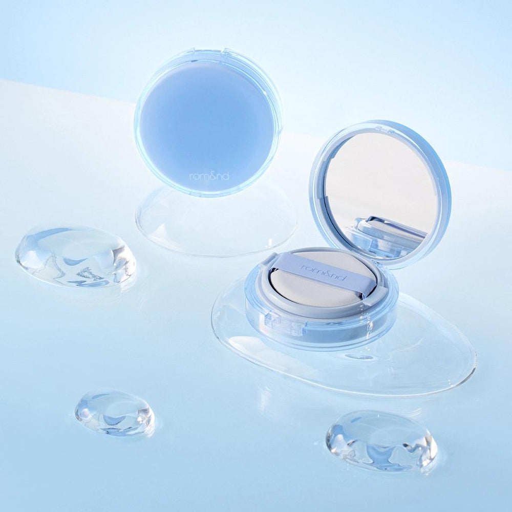 rom&nd Bare Water Cushion Foundation Hydrating Glow 02 Pure21