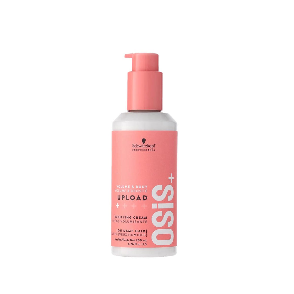 Schwarzkopf Osis+ Upload Bodifying Cream - Volumizing Hair Styling Cream for Fine Hair, 6.76 fl oz - Hair Styling