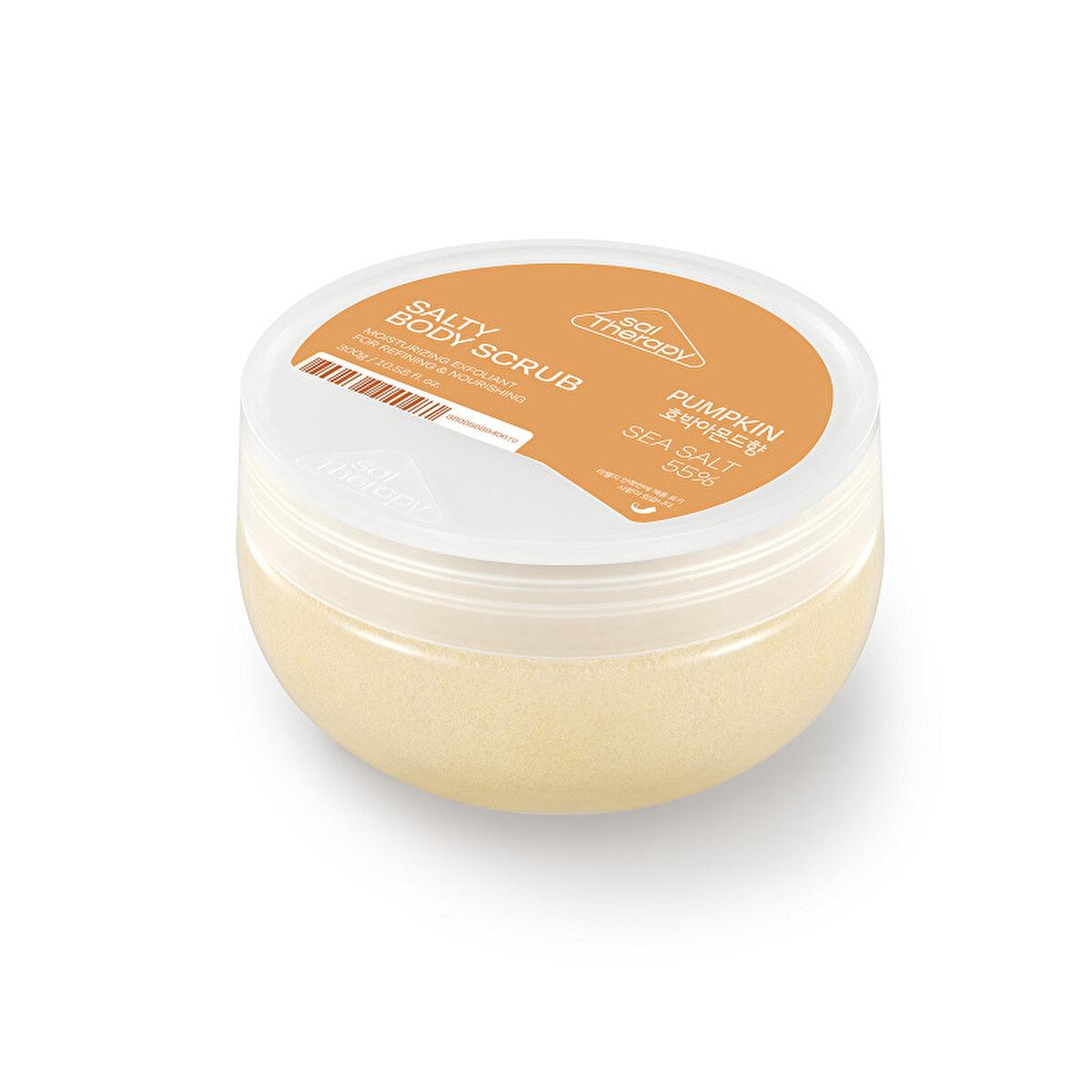 SalTherapy Natural Salty Body Scrub with Korean Sun Salt & Pumpkin Powder - Exfoliating Skincare for Smooth, Nourished Skin SalTherapy Natural Salty Body Scrub - Exfoliate & Nourish Natural Body Scrub, Salty Body Scrub, Korean Sun Salt Scrub, Pumpkin Body Scrub, Exfoliating Skincare, Skincare Routine, Natural Skincare, Body Exfoliant, Smooth Skin, Nourished Skin, Glycerin, Honey, Olive Fruit Oil, Arnica Montana Flower Extract, Camellia Sinensis Leaf Extract, Chemical-Free Skincare