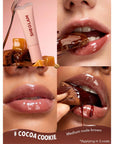 Sheglam Crystal Glaze Lip Gloss in Cocoa Cookie 514