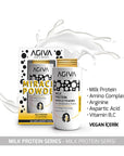 Agiva Milk Protein Hair Styling Powder: Volumizing, Oil Absorbing, Matte Finish Hair Volume Powder For Thicker, Fuller Hair Agiva Milk Protein Hair Powder: Volumize & Absorb Oil hair styling powder, volumizing hair powder, milk protein hair powder, oil absorbing hair powder, matte finish hair styling, hair volume powder, texturizing hair powder, hair powder, volumizing powder, milk protein, oil absorbing, matte finish, hair styling, hair volume, texturizing, hair care, oily hair, fine hair, styling product,