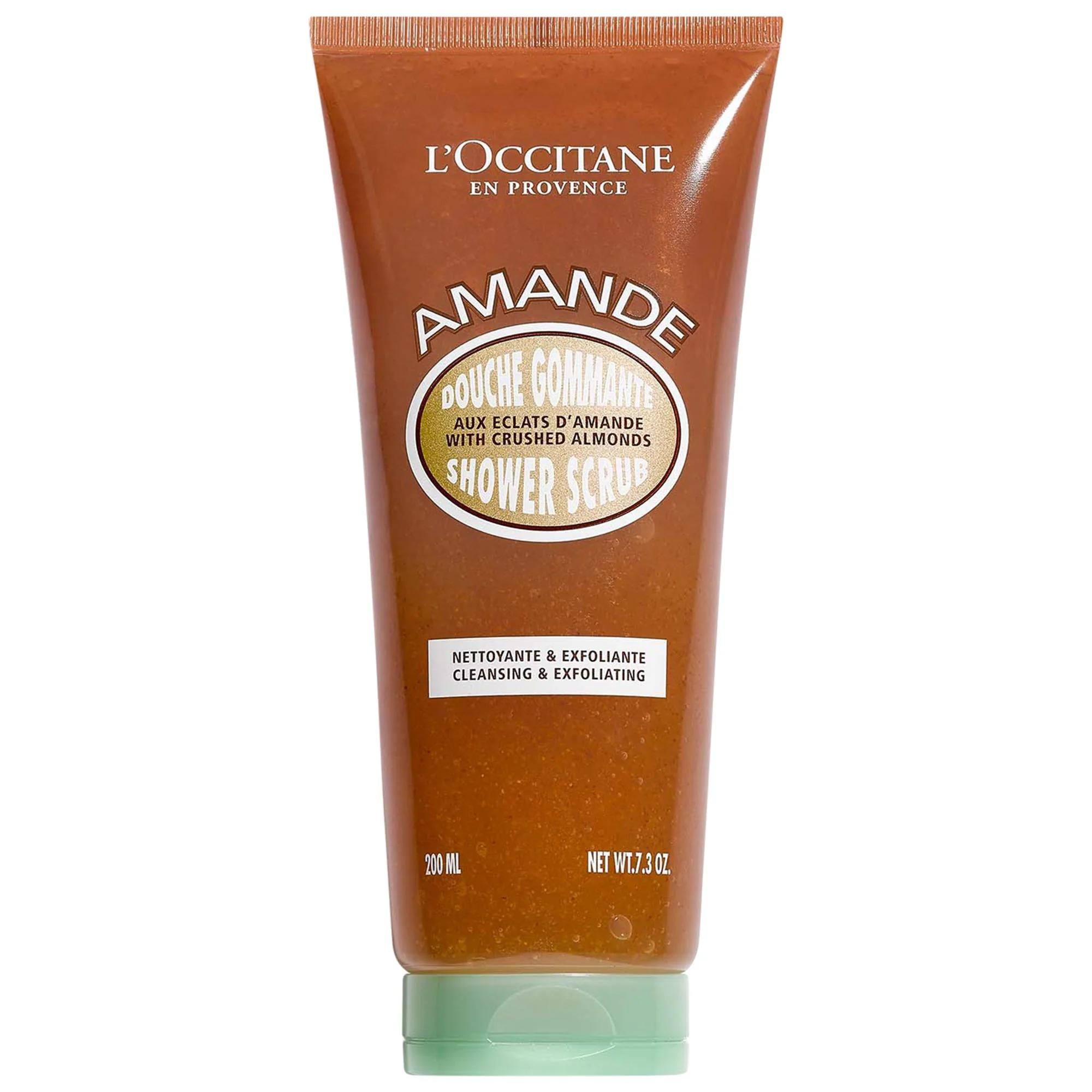 Almond - Two-in-One Exfoliating Shower Scrub Gel with Sweet Almond Oil & Crushed Almond Shells for Smooth, Soft Skin Almond Shower Scrub - Exfoliating & Cleansing Gel almond shower scrub, exfoliating shower gel, natural skincare products, almond scented body wash, gentle exfoliant, skincare routine, two-in-one shower scrub, sweet almond oil, crushed almond shells, smooth skin, soft skin, luxurious shower experience