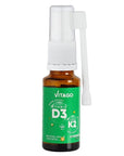 Vitago Vegan Vitamin D3 & K2 Spray: Plant-Based, High Absorption - Bone Health, Immune Support, Easy-Use Drops for Adults & Children (0.68 fl oz) Vitago Vegan D3 & K2: Plant-Based Vitamin for Bone & Immune Health Vitamin D3 supplement, Vitamin K2 supplement, Plant-based Vitamin D3, Vegan Vitamin D3 K2, Natto Vitamin K2 MK-7, Vitamin D3 spray, Vitamin D3 drops, Bone health supplement, Immune support vitamins, Children's Vitamin D3, Vitamin D3, Vitamin K2, vegan vitamin, plant based supplement, bone health, i