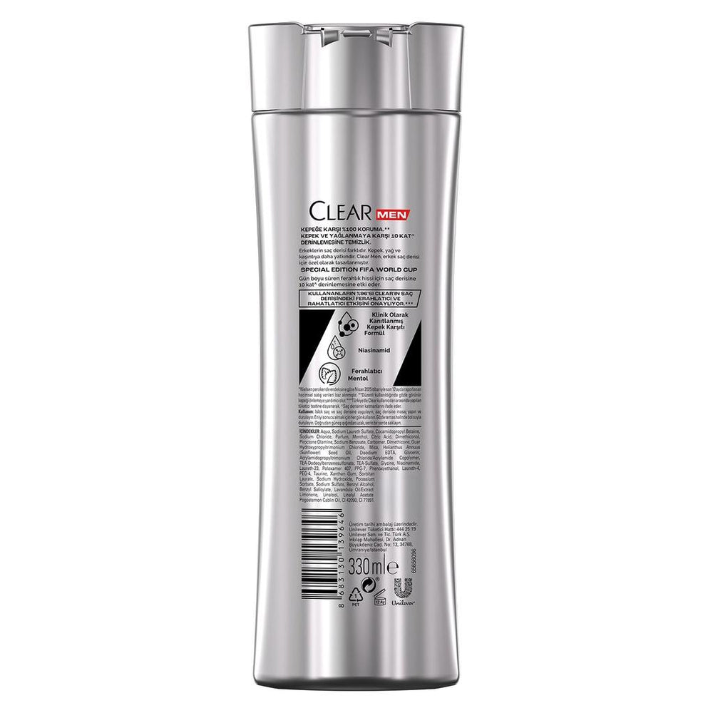 Clear Men FIFA World Cup Anti-Dandruff Shampoo 330 ml
