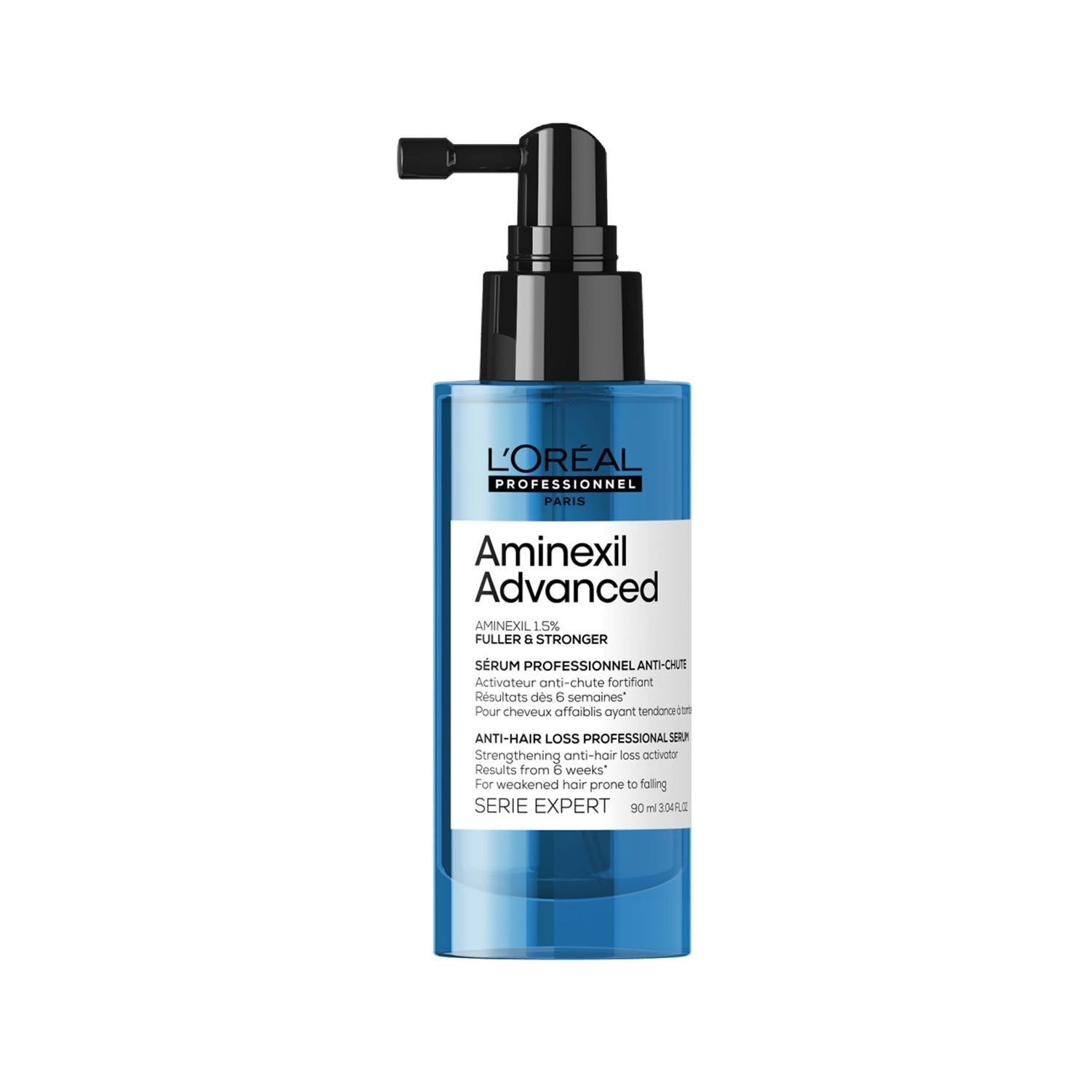 Loreal Professionnel Paris Aminexil Advanced Hair Strengthening Serum - Anti-Hair Loss Treatment for Thinning Hair, 3.04 fl oz Loreal Aminexil Advanced Hair Serum - Anti-Hair Loss Treatment hair loss treatment, hair strengthening serum, Loreal Professionnel Paris, Aminexil Advanced, anti hair fall serum, hair care, hair growth, thinning hair, professional hair care, hair serum, hair loss solution