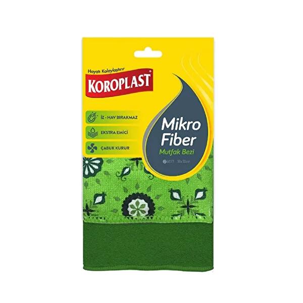 Koroplast Microfiber Kitchen Cloth - Reusable, Effective Cleaning for Kitchen Surfaces Koroplast Microfiber Kitchen Cloth - Efficient Cleaning microfiber kitchen cloth, kitchen cleaning cloth, reusable cleaning cloth, dust-catching cleaning cloth, effective kitchen cleaning, eco-friendly cleaning, kitchen essentials, cleaning tools, sustainable products, kitchen hygiene