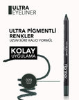 Flormar Mat Eye Pencil - Ultra Pigmented, Soft-Tipped & Matte Finish for Intense Eye Color - view 3