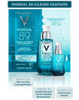 Vichy Mineral 89 Eye Cream - Hydrating Dark Circle & Fine Line Treatment for Sensitive Skin - Hyaluronic Acid, Paraben-Free Vichy Eye Cream: Dark Circle & Fine Line Treatment eye cream, dark circle reducer, fine line treatment, sensitive eye cream, hyaluronic acid eye cream, vichy eye cream, hypoallergenic eye cream, eye care for sensitive skin, hydrating eye cream, paraben free eye cream, eye care, dark circles, fine lines, sensitive skin, hydration, vichy thermal water, mineral 89, paraben-free, gifts for