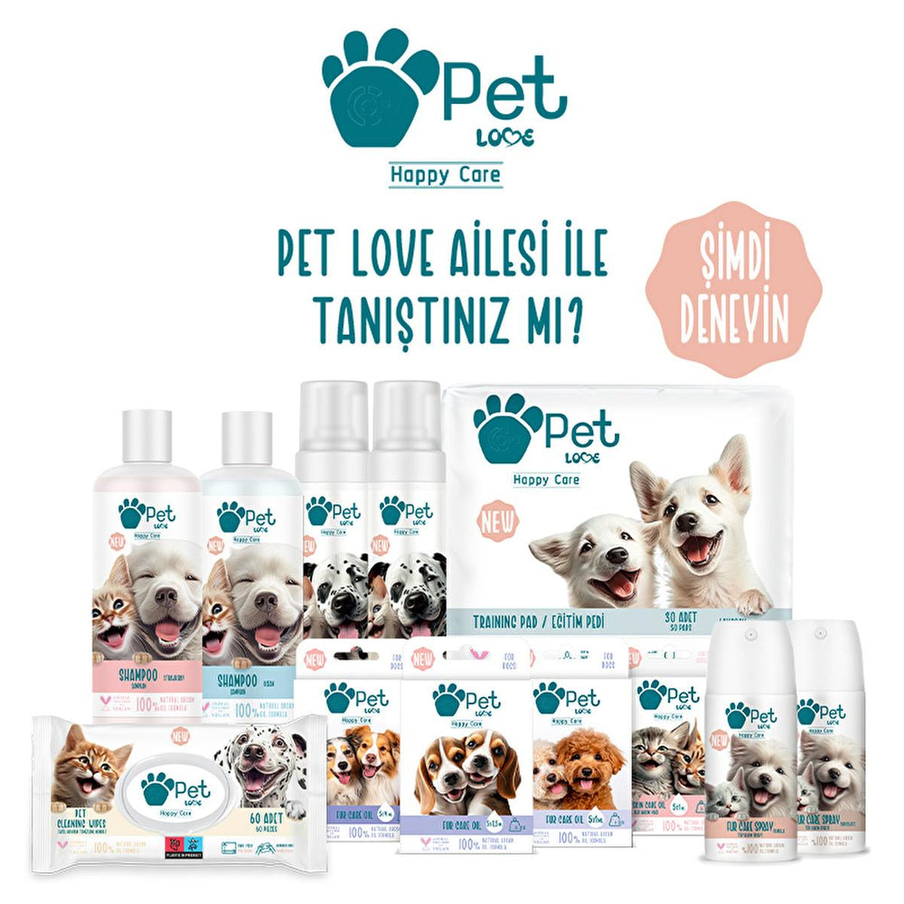 Pet Love Pet Grooming Wipes with 100% Natural Argan Oil - Convenient, Chemical-Free Cleaning for Pets - Skin Care