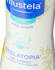 Mustela Stelatopia Cleansing Gel for Dry Skin - Natural, Vegan Baby Skincare, Gentle Cleansing for Infants - view 4
