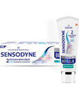 Sensodyne Klinik Beyazlık Toothpaste for Sensitive Teeth - Strengthens Enamel, Whitens, 7/24 Sensitivity Protection - 2.54 fl oz - image 3