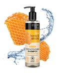 Organic Shop Honey & Almond Hair Strengthening Shampoo - Natural & Moisturizing, Sulfate-Free - 9.47 fl oz Organic Honey Almond Shampoo: Strengthen & Moisturize organic shampoo, hair strengthening shampoo, honey almond shampoo, natural hair care, moisturizing shampoo, shampoo for damaged hair, organic hair products, sulfate free shampoo, organic ingredients, honey extract, almond oil, strengthening formula, moisturizing properties, natural shampoo, hair repair, damaged hair, dry hair, brittle hair, hair car