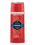 Old Spice Captain Shower Gel for Long-Lasting Freshness 90ml
