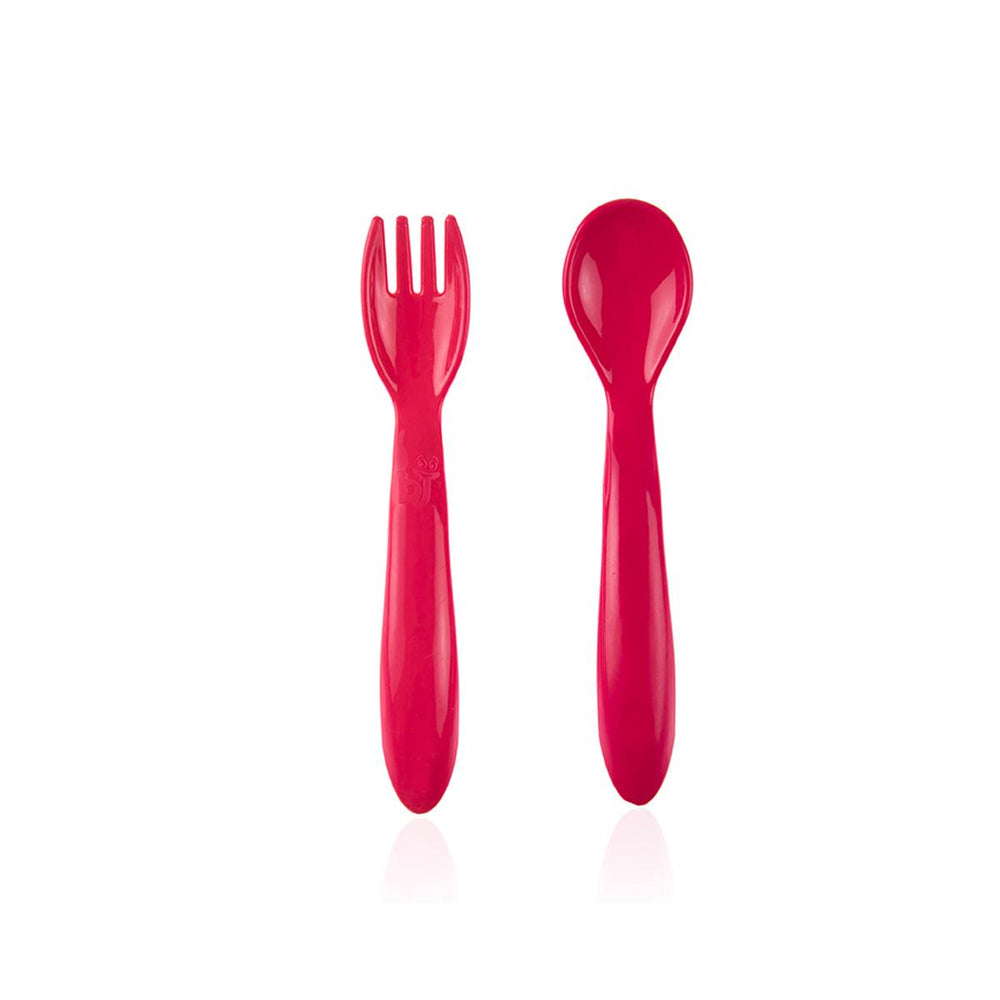 Babyjem Baby Utensil Set - Soft Baby Cutlery & Dishwasher Safe Feeding Tools for Self-Feeding Infants - image 12