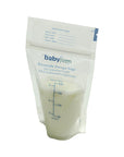 Babyjem Breast Milk Storage Bags - Sterile, BPA-Free, Airtight & Self-Standing - 25 Count Babyjem Breast Milk Storage Bags - Sterile & BPA-Free breast milk storage bags, sterile breast milk bags, BPA-free breast milk storage, airtight breast milk bags, self-standing breast milk storage, Babyjem, new mom essentials, baby products, breastfeeding support, safe storage solutions