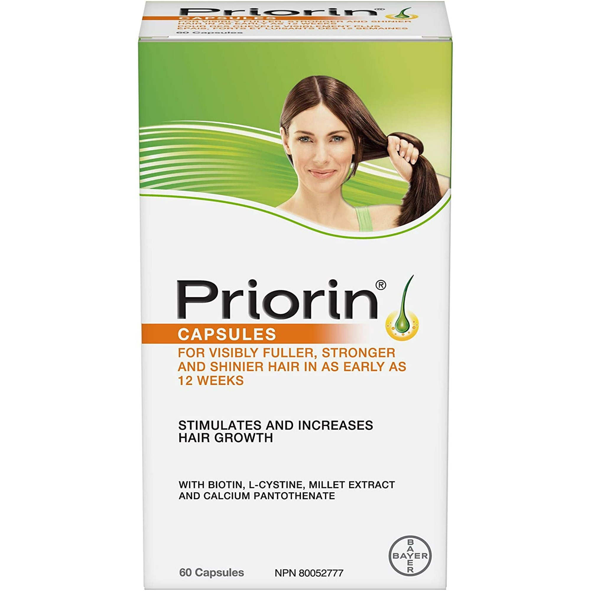 Priorin Hair Support Capsules - Intense Formula | 60 Count