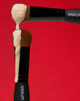 Mixup Vegan Cruelty-Free Foundation Makeup Brush for Liquid & Cream - Soft Touch & Natural Effect Bristles Mixup Vegan Foundation Brush - Smooth Application makeup brush,foundation brush,vegan makeup brush,cruelty-free makeup brush,liquid foundation brush,makeup tools,professional makeup,cosmetics,beauty products,vegan cosmetics,cruelty-free cosmetics,flat foundation brush,rounded foundation brush,soft touch handle,makeup essentials