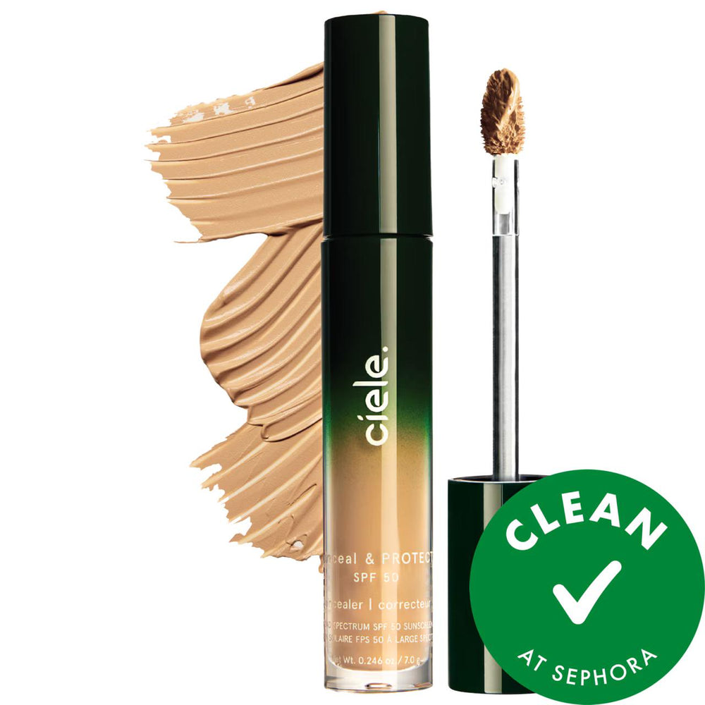 Conceal & PROTECT SPF 50+ Spot Concealer for Dark Spots - Mineral, Gluten-Free, Cruelty-Free Conceal & PROTECT SPF 50+ Spot Concealer - Dark Spot Solution spot concealer, dark spots concealer, SPF 50+ concealer, mineral concealer, gluten-free concealer, cruelty-free concealer, hyperpigmentation solution, natural finish concealer, hydrating concealer, buildable coverage, acne-safe concealer, recyclable packaging, skincare, makeup, face makeup, concealer for dark spots, dark spot correction, skin protection,