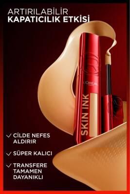 L'Oreal Paris Skin Ink Concealer Foundation 100: High Coverage, Natural Finish & Long Lasting Liquid Foundation for Flawless Skin L'Oreal Skin Ink Foundation: High Coverage, Natural Finish L'Oreal Paris Skin Ink Concealer Foundation, high coverage liquid foundation, long lasting foundation, natural finish foundation, skin smoothing foundation, flawless complexion makeup, Loreal foundation, skin ink foundation, liquid foundation, concealer foundation, high coverage, long lasting, natural finish, skin smoothi