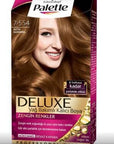 Palette Deluxe Altın Karamel Hair Dye 7-554 - Permanent Hair Color with Post-Dye Care Palette Deluxe 7-554 Altın Karamel Hair Dye - Buy Now! hair dye, Palette Deluxe, Altın Karamel hair color, permanent hair dye, 7-554 hair dye shade, hair care, hair color, deluxe hair dye, cosmetic, beauty product, hair coloring kit